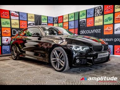 Voir le détail de l'offre de cette BMW Série 4 Coupé 430dA xDrive 258ch M Sport de 2018 en vente à partir de 34 990 € 