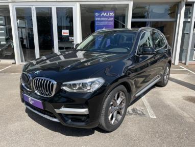 Voir le détail de l'offre de cette BMW X3 sDrive18dA 150ch  xLine de 2021 en vente à partir de 466.26 €  / mois