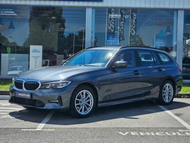 Voir le détail de l'offre de cette BMW Série 3 Touring 318dA MH 150ch Lounge de 2021 en vente à partir de 350.64 €  / mois