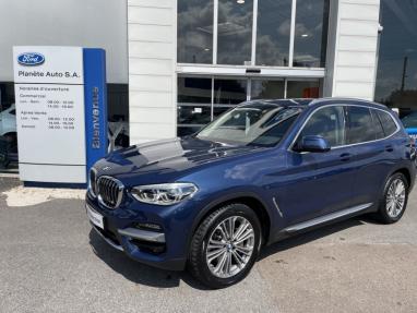 Voir le détail de l'offre de cette BMW X3 xDrive30dA 286ch Luxury de 2021 en vente à partir de 590.08 €  / mois