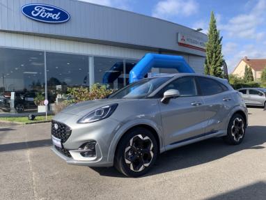 Voir le détail de l'offre de cette FORD Puma 1.0 EcoBoost Hybrid 125ch ST Line X S&S Powershift (mHEV) de 2024 en vente à partir de 27 499 € 