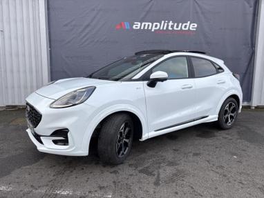 Voir le détail de l'offre de cette FORD Puma 1.0 EcoBoost Hybrid 125ch ST Line S&S Powershift de 2024 en vente à partir de 27 499 € 