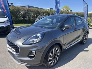 Voir le détail de l'offre de cette FORD Puma 1.0 Flexifuel 125ch S&S mHEV Titanium de 2022 en vente à partir de 19 499 € 