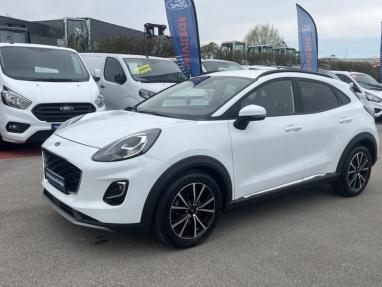 Voir le détail de l'offre de cette FORD Puma 1.0 EcoBoost 125ch mHEV Titanium 7cv de 2020 en vente à partir de 14 999 € 