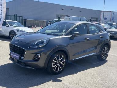 Voir le détail de l'offre de cette FORD Puma 1.0 EcoBoost 125ch mHEV Titanium 6cv de 2021 en vente à partir de 219.76 €  / mois