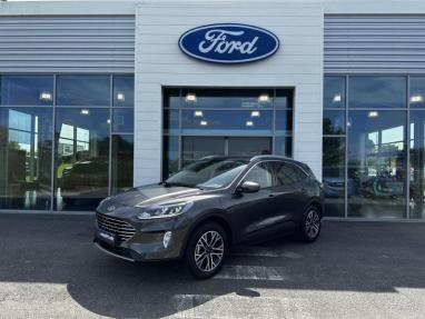 Voir le détail de l'offre de cette FORD Kuga 2.5 Duratec 225ch PHEV Titanium BVA de 2022 en vente à partir de 240.88 €  / mois