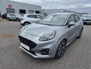 Voir le détail de l'offre de cette FORD Puma 1.0 Flexifuel 125ch S&S mHEV ST-Line de 2024 en vente à partir de 209.59 €  / mois