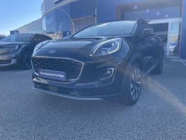 Voir le détail de l'offre de cette FORD Puma 1.0 Flexifuel 125ch S&S mHEV Titanium de 2024 en vente à partir de 227.09 €  / mois