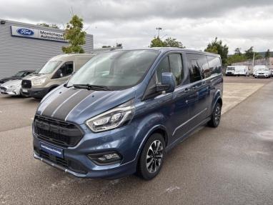 Voir le détail de l'offre de cette FORD Transit Custom Fg 320 L2H1 2.0 EcoBlue 185 Cabine Approfondie Sport 7cv de 2022 en vente à partir de 531.53 €  / mois