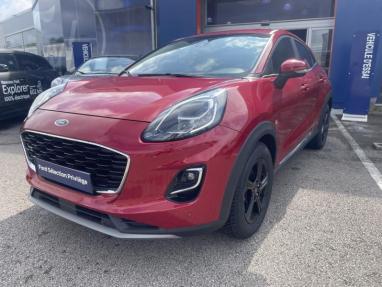 Voir le détail de l'offre de cette FORD Puma 1.0 Flexifuel 125ch S&S mHEV Titanium de 2022 en vente à partir de 214.65 €  / mois